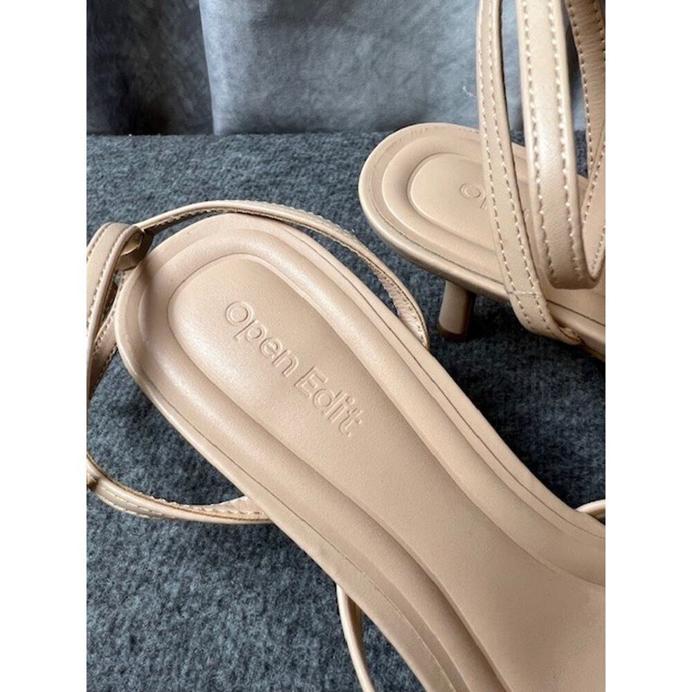 Open Edit Women's Remington Ankle Strap Sandal Sz 6M - Picture 7 of 8